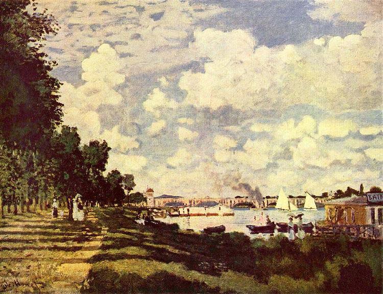 Claude Monet Seine Basin with Argenteuil,